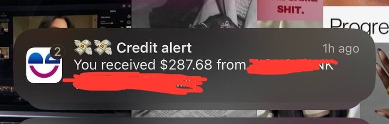 $287 credit alert